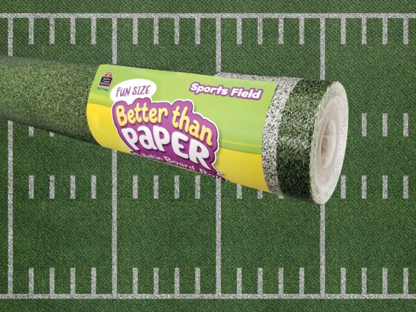 TCR77446 Fun Size Sports Field Better Than Paper Bulletin Board Roll Image