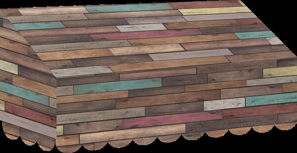 TCR77454 Reclaimed Wood Awning Image