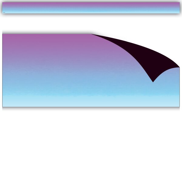 TCR77521 Purple and Blue Color Wash Magnetic Border Image