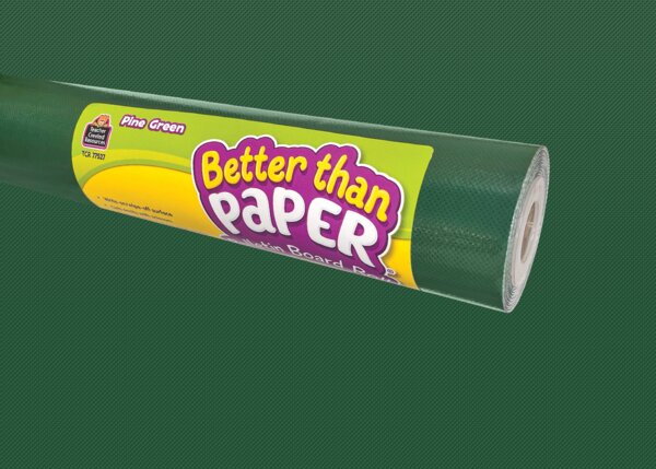 TCR77527 Pine Green Better Than Paper Bulletin Board Roll Image