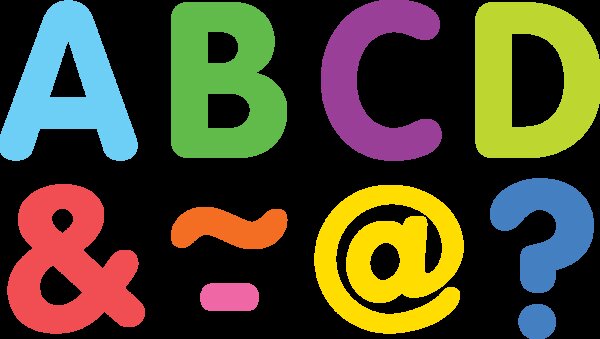 TCR77570 Colorful Classic 2" Magnetic Letters Image