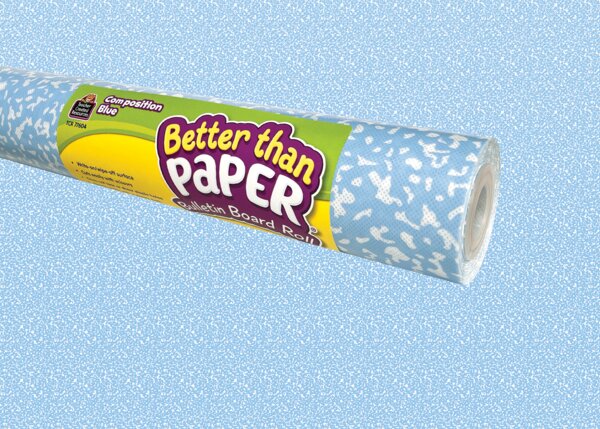 TCR77604 Composition Blue Better Than Paper Bulletin Board Roll Image