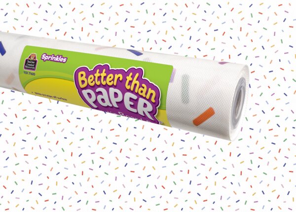 TCR77620 Sprinkles Better Than Paper Bulletin Board Roll Image