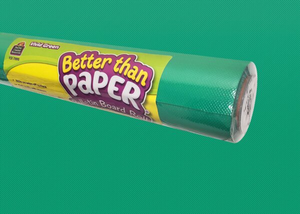 TCR77895 Vivid Green Better Than Paper Bulletin Board Roll Image