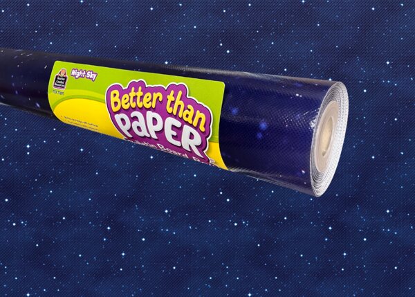 TCR77897 Night Sky Better Than Paper Bulletin Board Roll Image