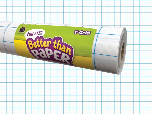 TCR77906 Fun Size 1" Grid Better Than Paper Bulletin Board Roll Image