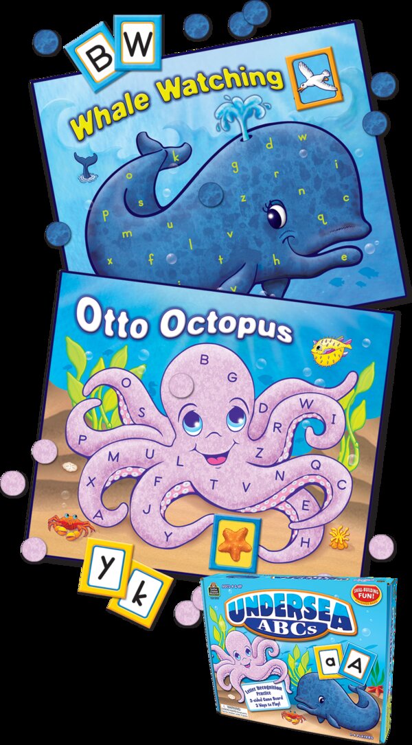 TCR7810 Undersea ABCs Game Image