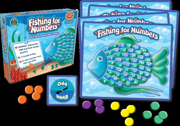 TCR7821 Fishing for Numbers Game Image