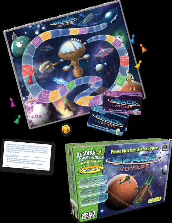 TCR7823 Space Voyage Game Grade 2-3 Image