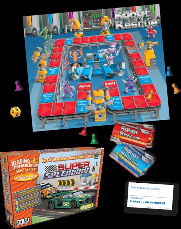 TCR7827 Robot Rescue Game Grade 2-3 Image