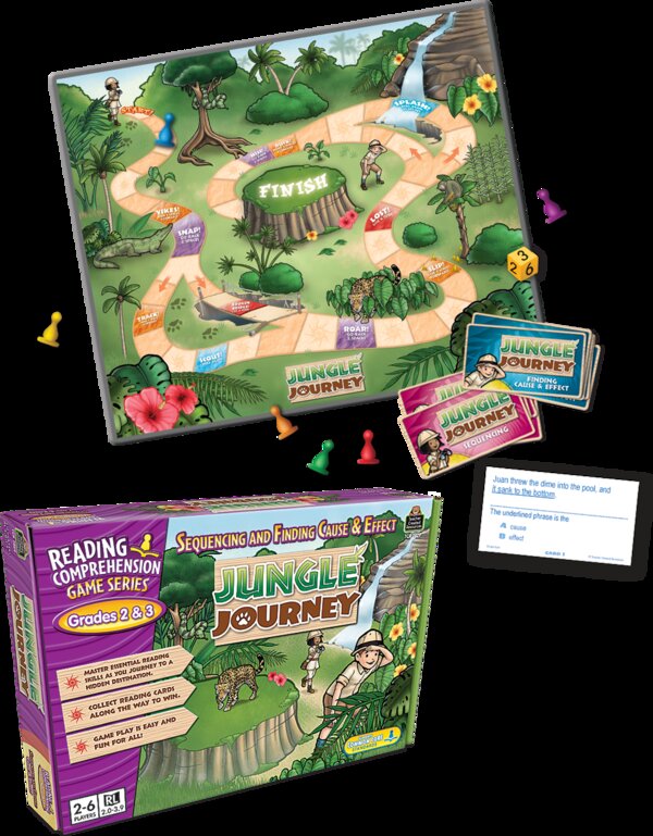 TCR7829 Jungle Journey Game Grade 2-3 Image