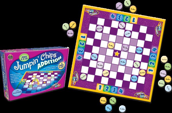 TCR7837 Jumpin Chips: Addition Game Image