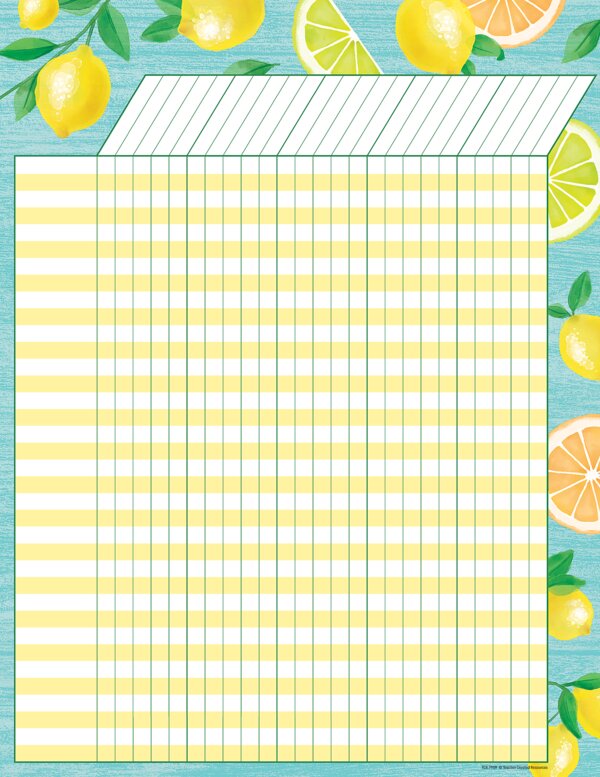 TCR7959 Lemon Zest Incentive Chart Image