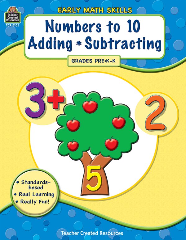 TCR8105 Early Math Skills: Numbers to 10-Adding-Subtracting Image