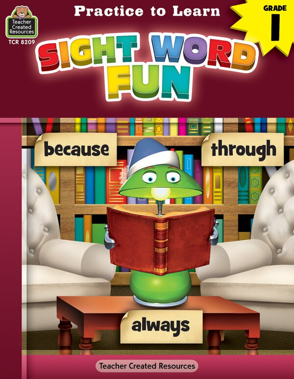 TCR8209 Practice to Learn: Sight Word Fun Grade 1 Image