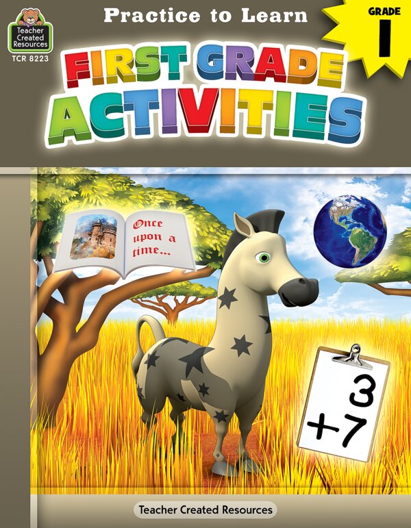 TCR8223 Practice to Learn: First Grade Activities Image