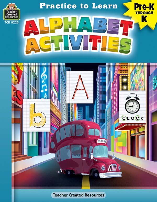 TCR8225 Practice to Learn: Alphabet Activities Image
