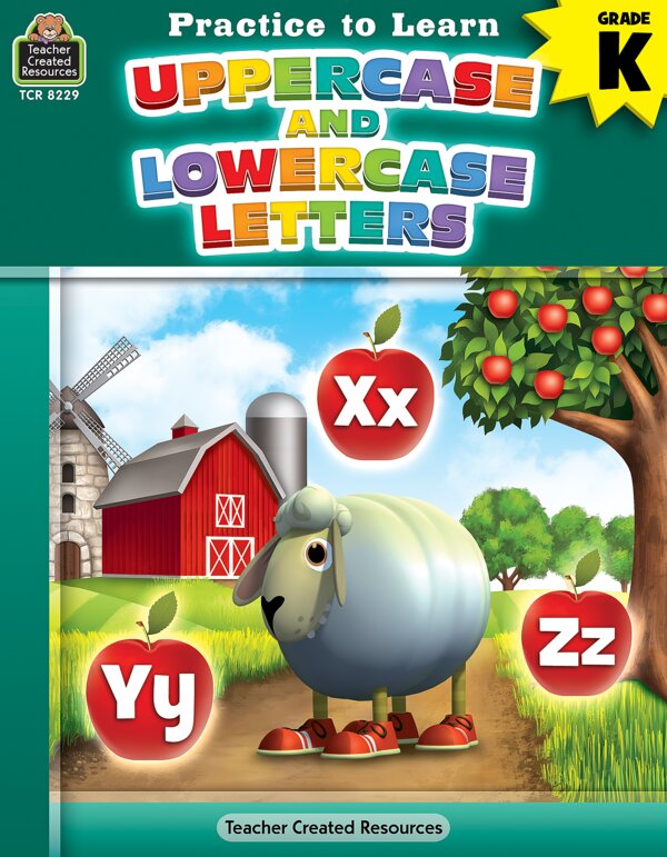 TCR8229 Practice to Learn: Uppercase and Lowercase Letters Grade K Image