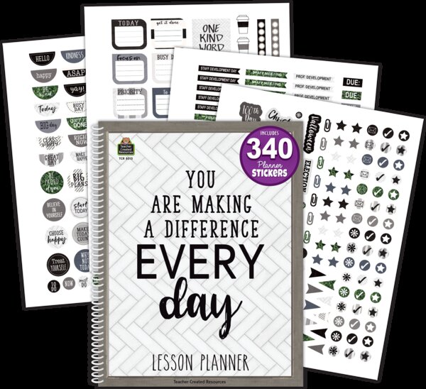 TCR8315 Modern Farmhouse Lesson Planner Image