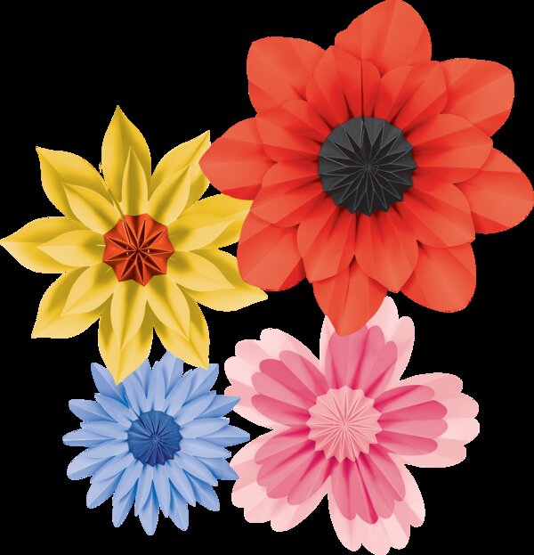 TCR8350 Wildflowers Paper Flowers Image