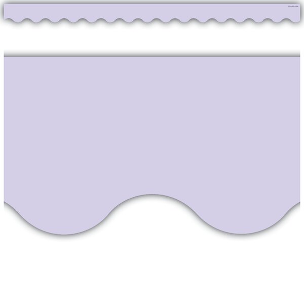 TCR8441 Lavender Scalloped Border Trim Image