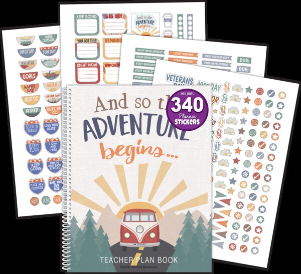 TCR8448 Moving Mountains Road Trip Teacher Plan Book Image