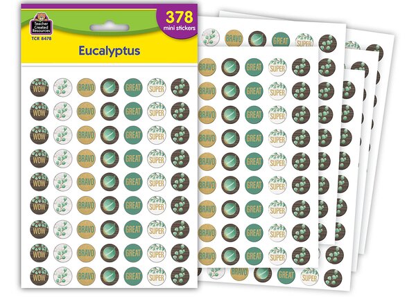 TCR8478 Eucalyptus Mini Stickers Image