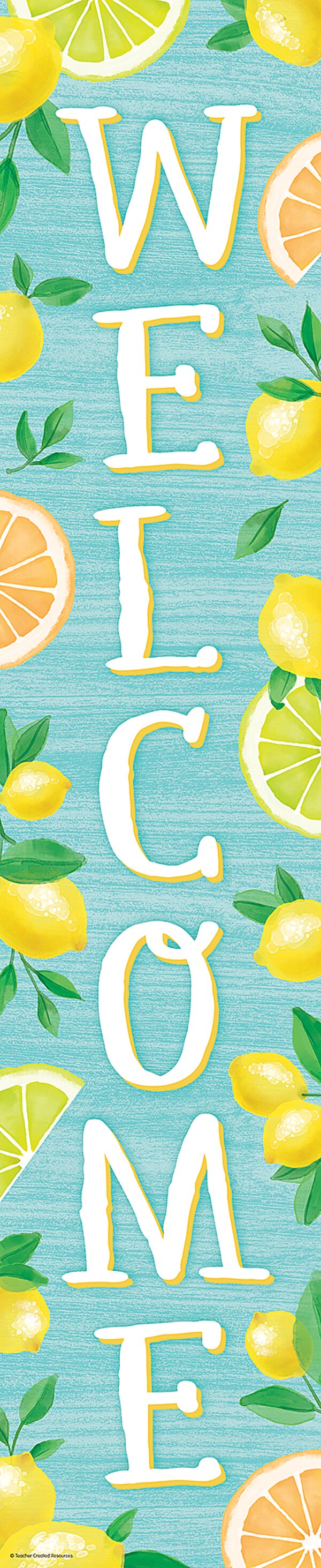 TCR8495 Lemon Zest Welcome Banner Image