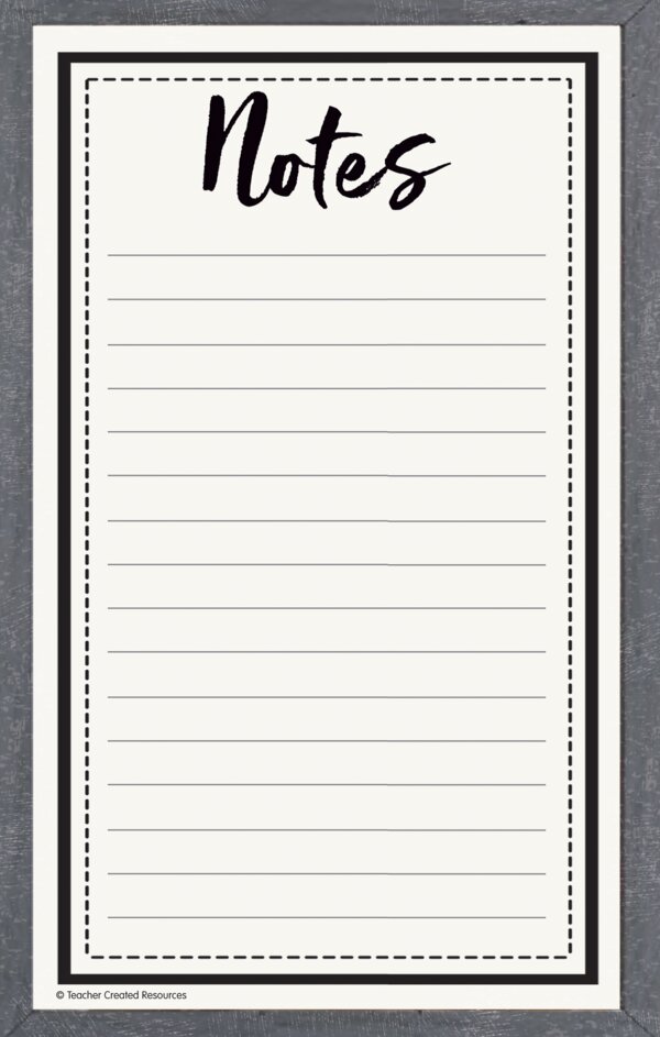 TCR8529 Modern Farmhouse Notepad Image