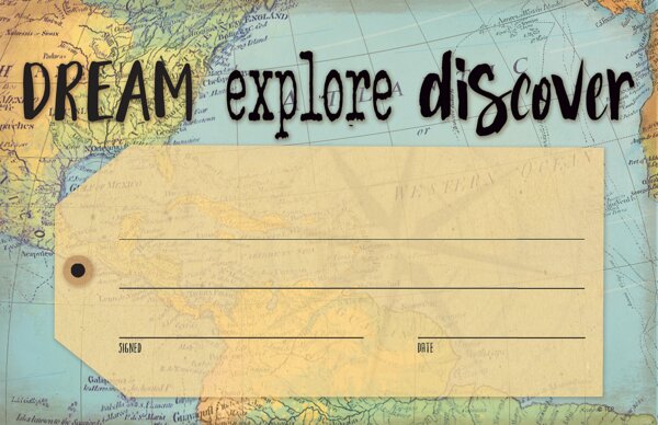 TCR8570 Travel the Map Dream Explore Discover Awards Image