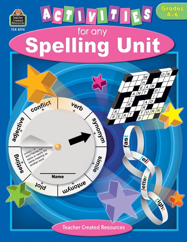 TCR8774 Activities for Any Spelling Unit Image