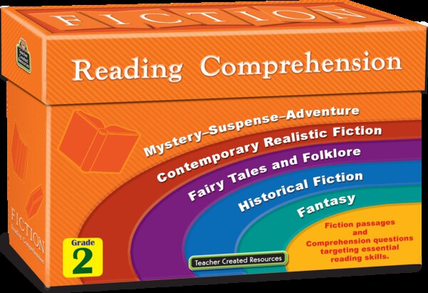 TCR8872 Fiction Reading Comprehension Cards Grade 2 Image