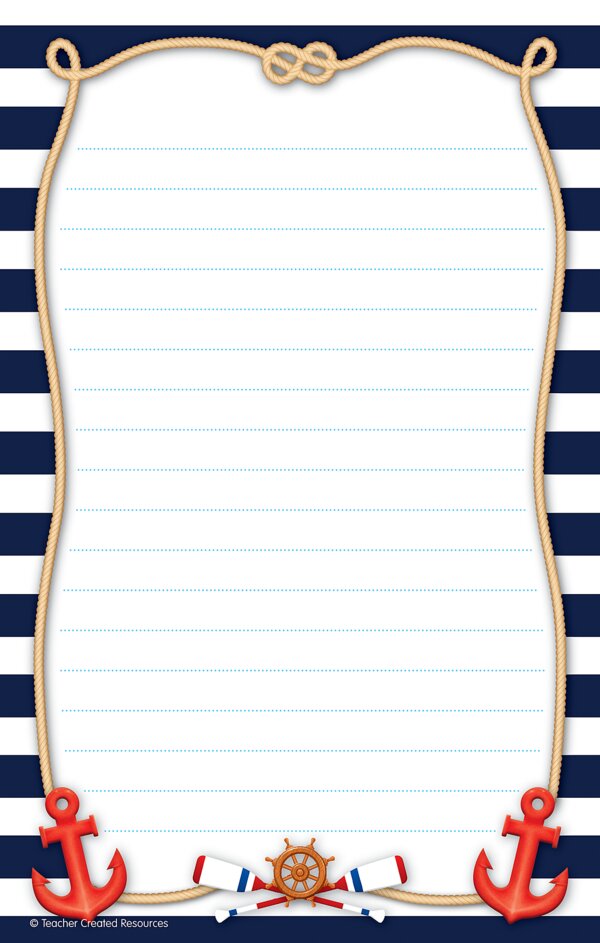 TCR8887 Nautical Notepad Image