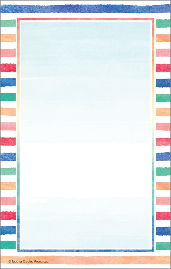 TCR8888 Watercolor Notepad Image