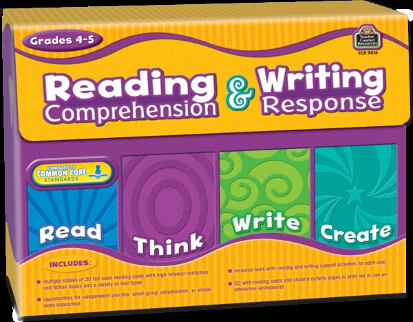 TCR9016 Reading Comprehension & Writing Response Grade 4-5 Image