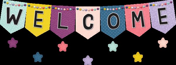 TCR9022 Oh Happy Day Pennants Welcome Bulletin Board Image