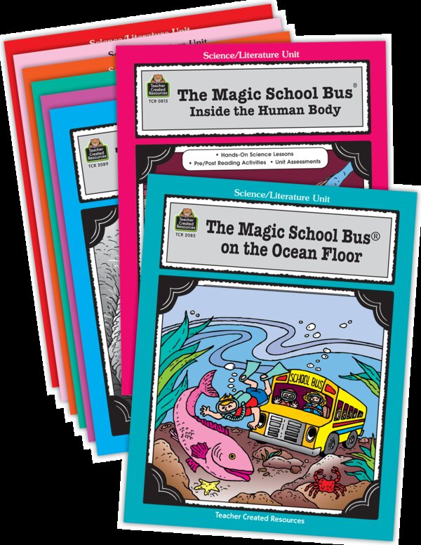 TCR9069 Magic School Bus Literature Units Set (8 Books) Image