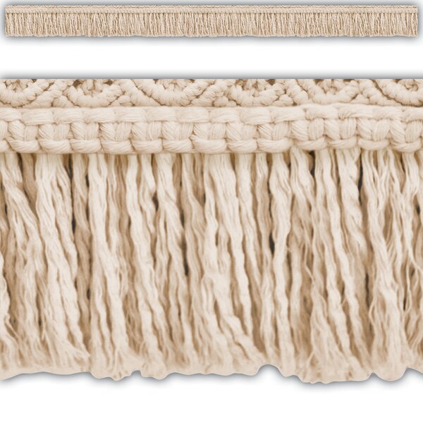 TCR9193 Wonderfully Wild Fringe Die-Cut Border Trim Image