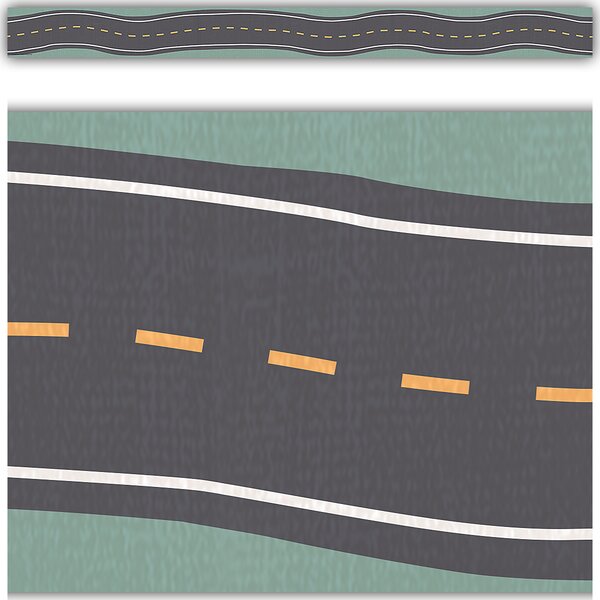 TCR9241 Road Trip Straight Border Trim Image