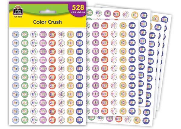 TCR9379 Color Crush Mini Stickers Image