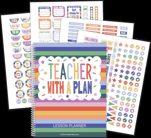 TCR9389 Color Crush Teacher Plan Book Image