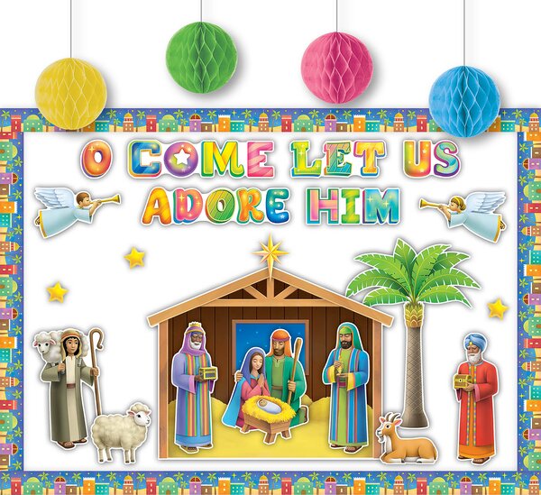 TCR9429 Nativity Scene Create & Decorate Quick Kit Image