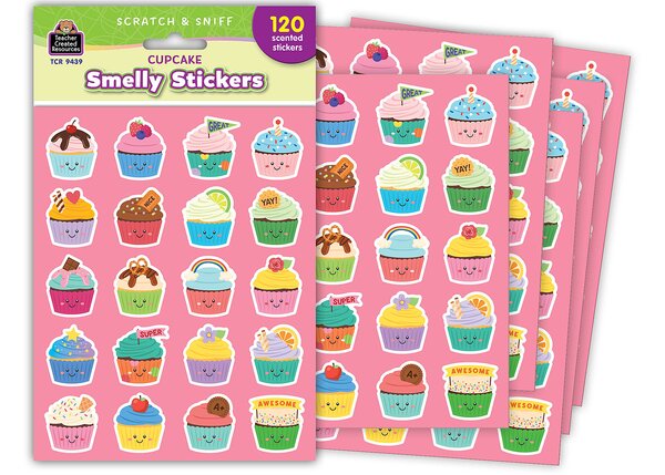 TCR9439 Cupcake Smelly Stickers Image