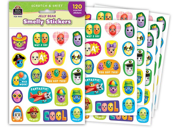 TCR9441 Jelly Bean Smelly Stickers Image