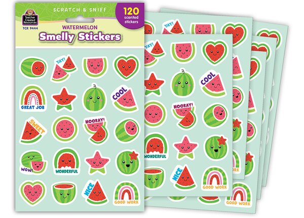 TCR9444 Watermelon Smelly Stickers Image