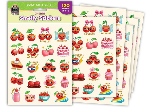 TCR9450 Cherry Smelly Stickers Image