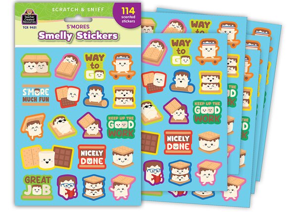 TCR9451 S’mores Smelly Stickers Image