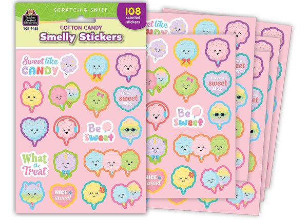 TCR9455 Cotton Candy Smelly Stickers Image