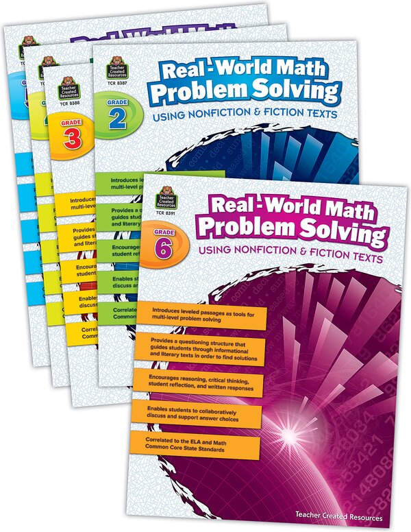 TCR9600 Real-World Math Problem Solving Set (5 books) Image