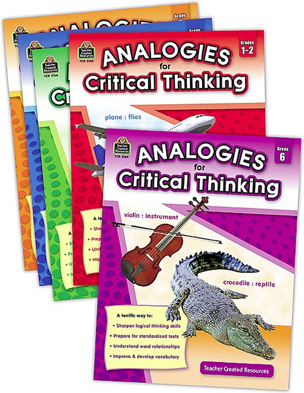 TCR9659 Analogies for Critical Thinking Set (5 bks) Image